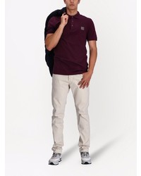 Polo bordeaux BOSS