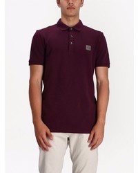 Polo bordeaux BOSS