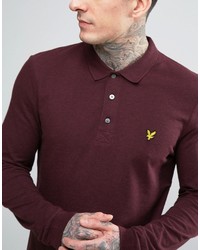 Polo bordeaux Lyle & Scott