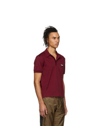 Polo bordeaux Prada