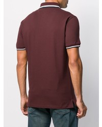 Polo bordeaux Emporio Armani