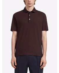 Polo bordeaux Ermenegildo Zegna