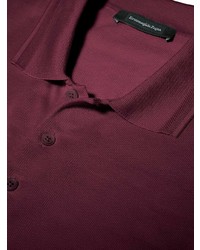 Polo bordeaux Ermenegildo Zegna