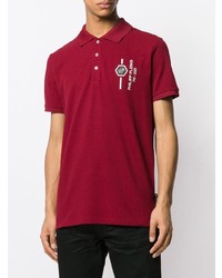 Polo bordeaux Philipp Plein