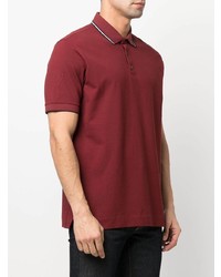 Polo bordeaux Z Zegna