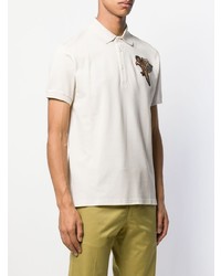 Polo brodé beige Etro