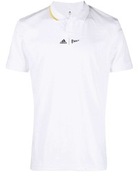 Polo brodé blanc adidas Tennis