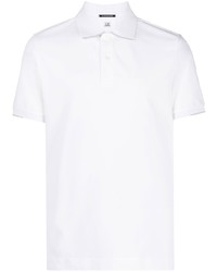 Polo brodé blanc C.P. Company