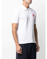 Polo brodé blanc Comme Des Garcons Play