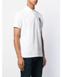 Polo brodé blanc Polo Ralph Lauren