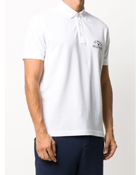 Polo brodé blanc Tommy Hilfiger