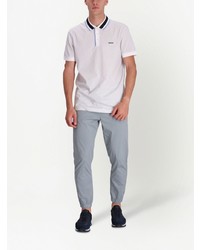 Polo brodé blanc BOSS