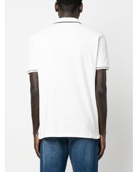 Polo brodé blanc PS Paul Smith