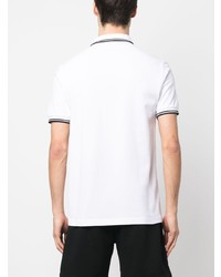 Polo brodé blanc Fred Perry