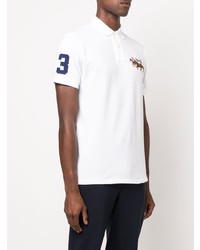 Polo brodé blanc Polo Ralph Lauren