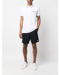 Polo brodé blanc BOSS