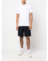 Polo brodé blanc Karl Lagerfeld