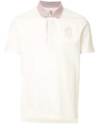 Polo brodé blanc Kent & Curwen