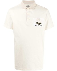 Polo brodé blanc Kent & Curwen