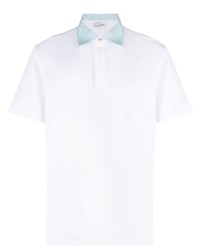 Polo brodé blanc Lanvin