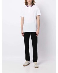 Polo brodé blanc BOSS