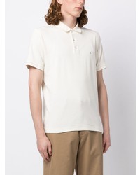 Polo brodé blanc rag & bone