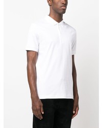 Polo brodé blanc BOSS