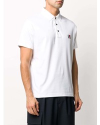 Polo brodé blanc Tommy Hilfiger