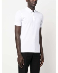 Polo brodé blanc Fay