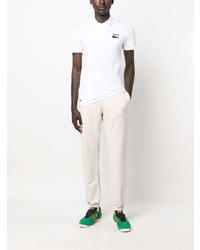 Polo brodé blanc Lacoste