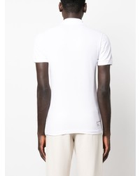 Polo brodé blanc Lacoste