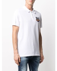 Polo brodé blanc DSQUARED2