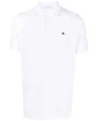 Polo brodé blanc Manuel Ritz