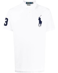 Polo brodé blanc Polo Ralph Lauren