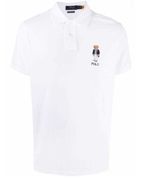 Polo brodé blanc Polo Ralph Lauren