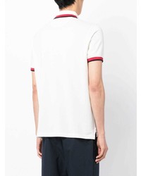 Polo brodé blanc Paul Smith