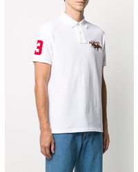 Polo brodé blanc Polo Ralph Lauren