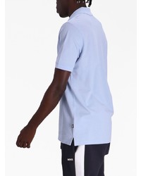 Polo brodé bleu clair BOSS