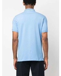 Polo brodé bleu clair PS Paul Smith