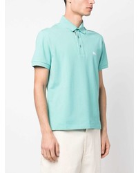 Polo brodé bleu clair Etro