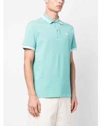 Polo brodé bleu clair Etro