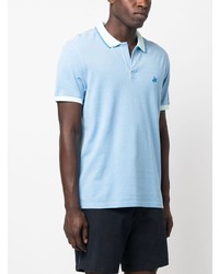 Polo brodé bleu clair Vilebrequin