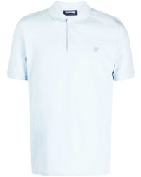 Polo brodé bleu clair Vilebrequin