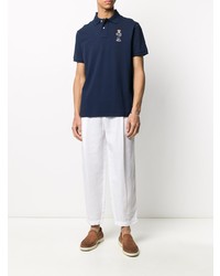 Polo brodé bleu marine Polo Ralph Lauren