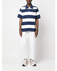 Polo brodé bleu marine Kenzo