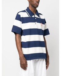 Polo brodé bleu marine Kenzo