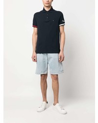 Polo brodé bleu marine Tommy Hilfiger