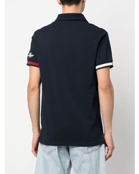 Polo brodé bleu marine Tommy Hilfiger