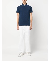 Polo brodé bleu marine Polo Ralph Lauren