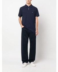 Polo brodé bleu marine Tommy Hilfiger